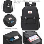 Borsa semplice per uomini e donne di grande capacità, 660 Black, 660 Blue, 660 Pink, 660 Green, 660 Dark Red