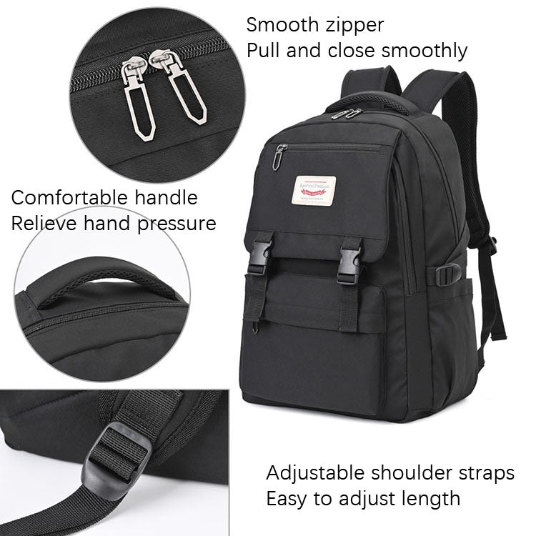 Borsa semplice per uomini e donne di grande capacità, 660 Black, 660 Blue, 660 Pink, 660 Green, 660 Dark Red
