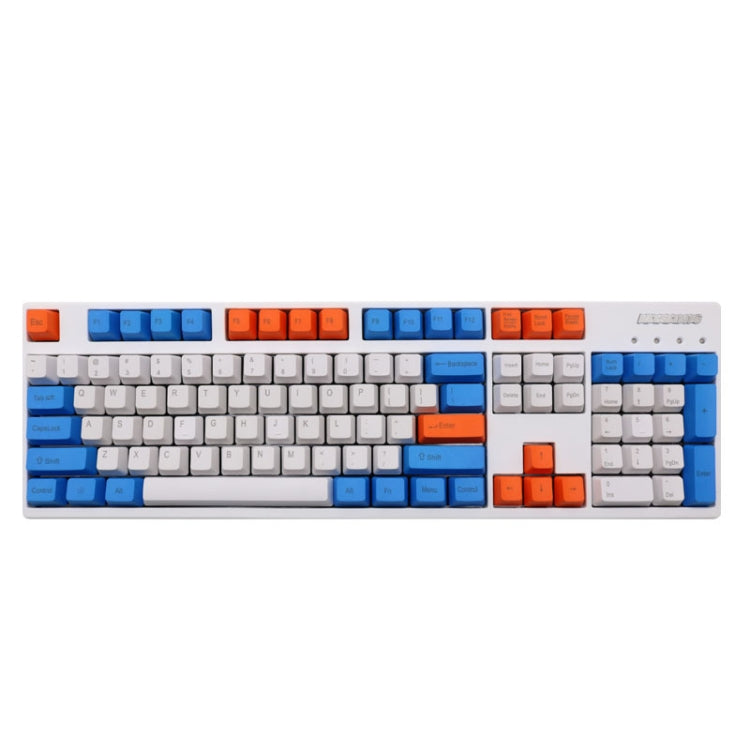 Tastiera meccanica 108 tasti PBT Keycap, Front Letter, Side Letter, No Letter