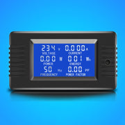Peacefair versione inglese monitor di alimentazione con display digitale AC multifunzionale, 5A, 10A, 100A (Closed CT), 100A (Open and Close CT)