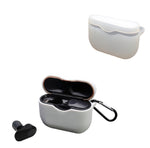 Custodia protettiva in silicone per auricolari Bluetooth da 2 pezzi con gancio per Sony WF-1000XM3, White, Pink, Mint Green, Transparent, Green, Lavender Purple
