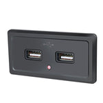 12V24V Route Bus Caricatore per auto con doppio ingresso di ricarica USB