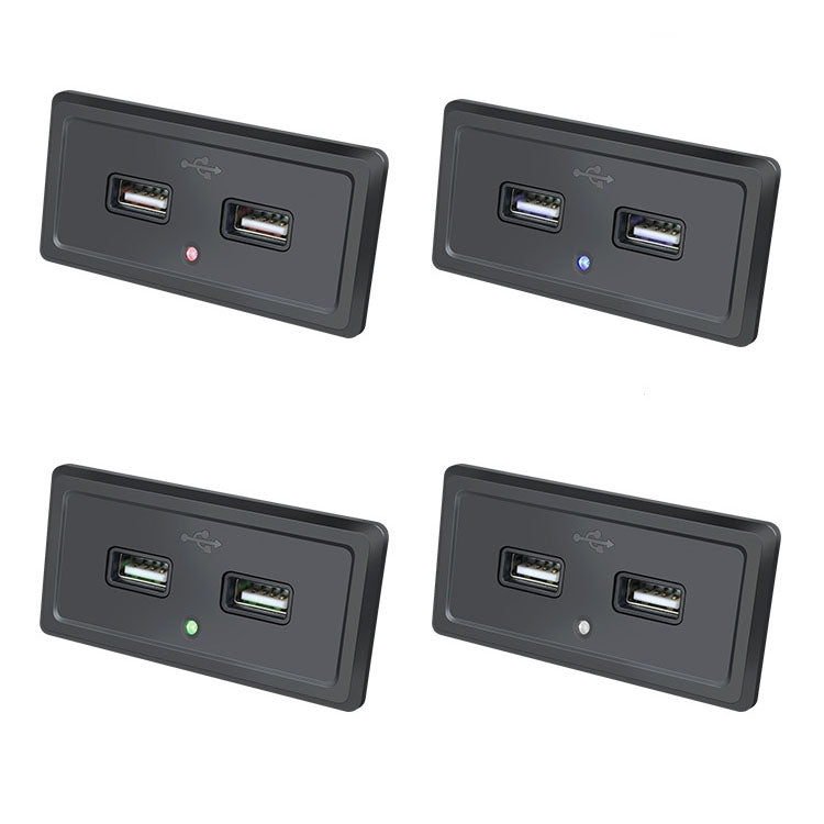 12V24V Route Bus Caricatore per auto con doppio ingresso di ricarica USB