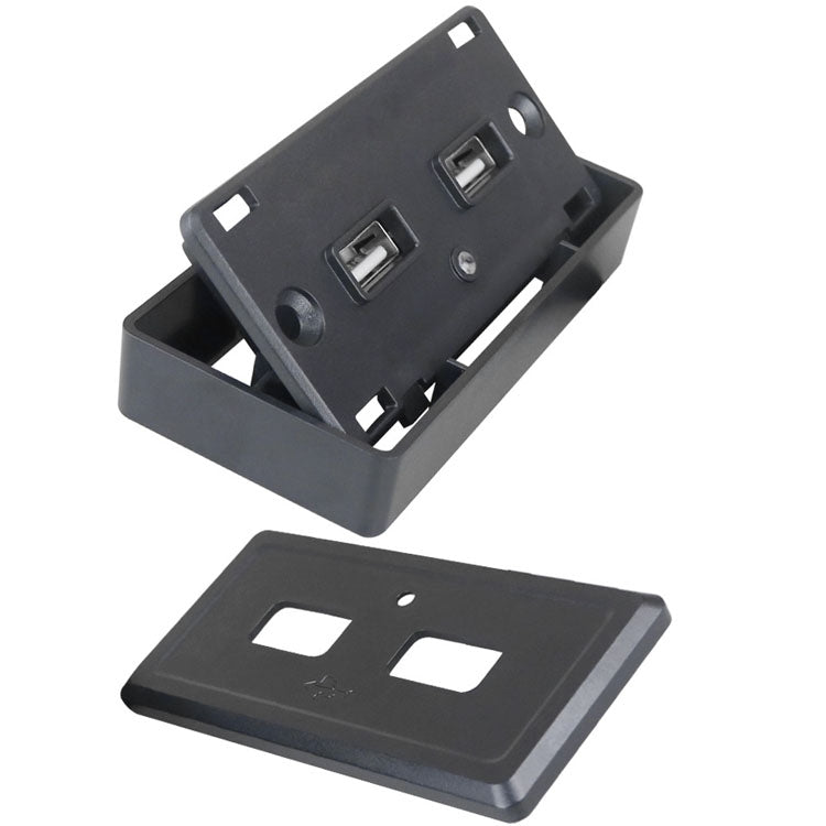 12V24V Route Bus Caricatore per auto con doppio ingresso di ricarica USB