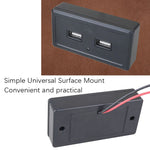 12V24V Route Bus Caricatore per auto con doppio ingresso di ricarica USB