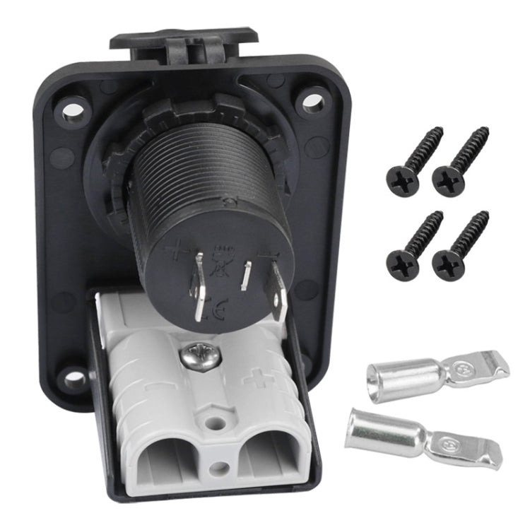 Pannello Andersen Spina corrente grande con combinazione pannello accendisigari 12V, PA5403