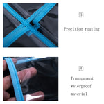 Borsa da appendere per cellulare trasparente in tessuto non tessuto a 30 griglie, Blue, Black, Pink, Beige