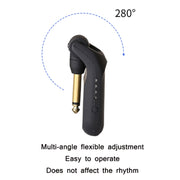 Ricevitore trasmettitore audio wireless per chitarra elettrica C01, Black