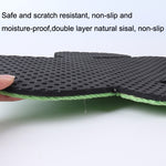 Tappetino antigraffio per gatti in sisal antiscivolo e resistente all'umidità