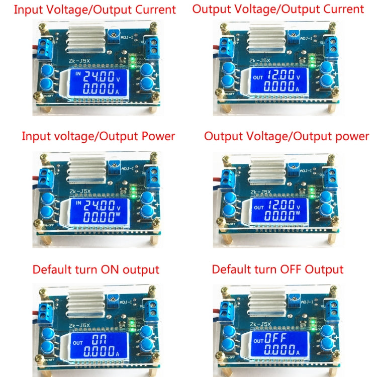 Multi-Display LCD a cristalli liquidi a corrente costante a tensione costante regolabile, PCB