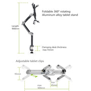 Supporto Tablet PC in Alluminio TB-03