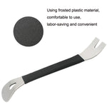 2 pezzi per auto in acciaio inossidabile con pannello per porta di navigazione audio piede di porco, 2 PCS Stainless Steel