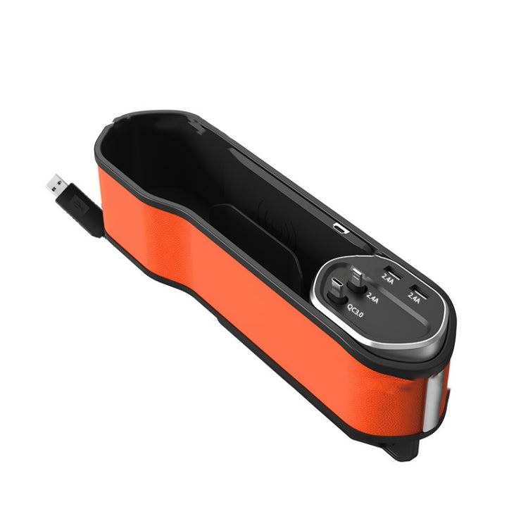 Scatola portaoggetti multifunzionale per seggiolino auto, stile:, USB With Wireless Charge Type, USB Without Wireless Charge Type, Storage Type
