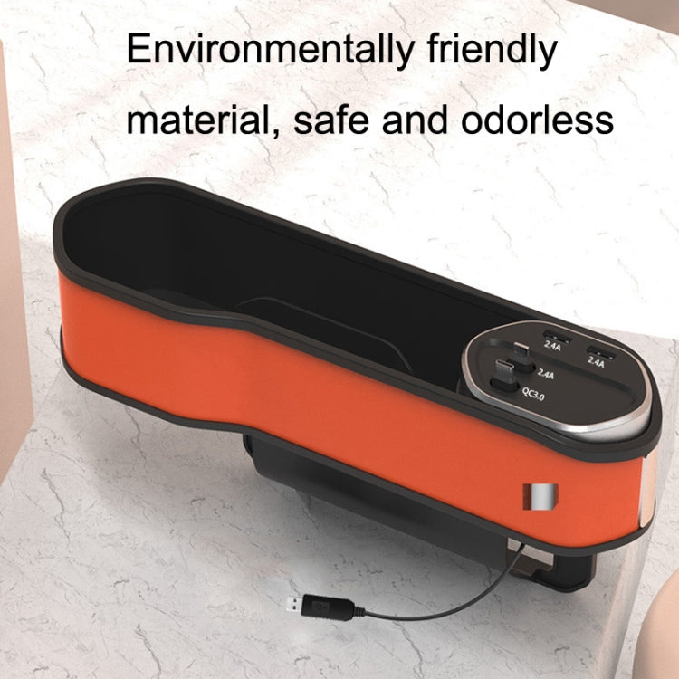 Scatola portaoggetti multifunzionale per seggiolino auto, stile:, USB With Wireless Charge Type, USB Without Wireless Charge Type, Storage Type