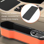 Scatola portaoggetti multifunzionale per seggiolino auto, stile:, USB With Wireless Charge Type, USB Without Wireless Charge Type, Storage Type