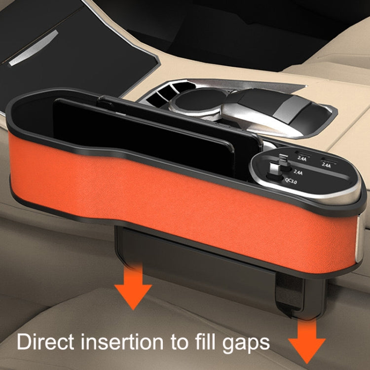Scatola portaoggetti multifunzionale per seggiolino auto, stile:, USB With Wireless Charge Type, USB Without Wireless Charge Type, Storage Type