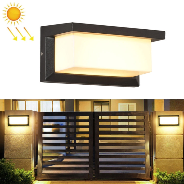 Lampada da parete solare 10W impermeabile IP65 per esterni