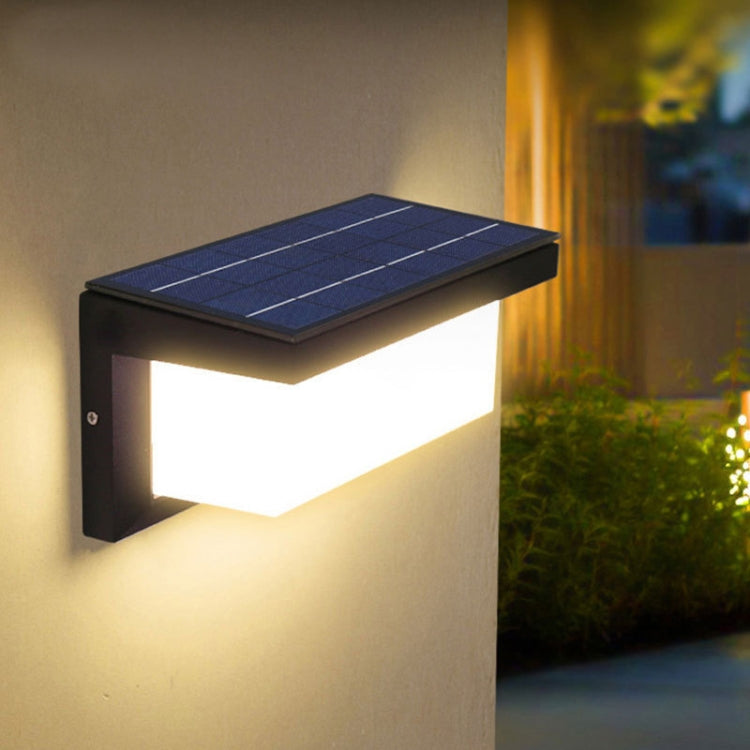 Lampada da parete solare 10W impermeabile IP65 per esterni