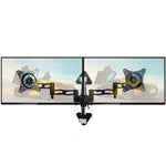 Gibbon Mounts D08W-300 Staffa per monitor Staffa da parete a doppio schermo Staffa per computer di giunzione