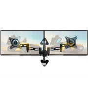 Gibbon Mounts D08W-300 Staffa per monitor Staffa da parete a doppio schermo Staffa per computer di giunzione