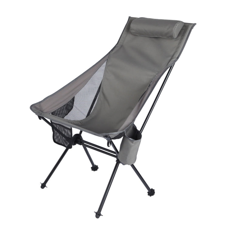 Sedia da spiaggia pieghevole portatile in lega di alluminio da campeggio all'aperto, Without Pocket (Black), With Pocket (Black), Without Pocket (Khaki), With Pocket (Khaki), Without Pocket (Blue Gray), With Pocket (Blue Gray), Without Pocket (Dark Gra...