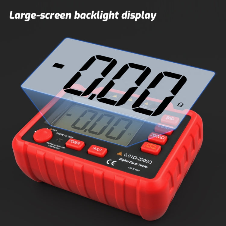 Tester di resistenza di terra digitale TASI TA8331A