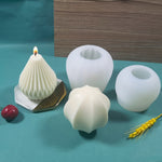 Candela profumata Stampo in silicone Stampo per sapone fatto a mano fai-da-te, Ball, Lantern, Sector, Pear Shaped, Bottle-shaped, Multi-star, Pentagram