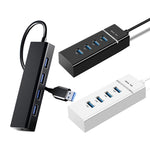 Convertitore HUB 4 porte USB 2.0, lunghezza cavo: 15 cm, stile:, Without Light Bar, With Light Bar Black, With Light Bar White