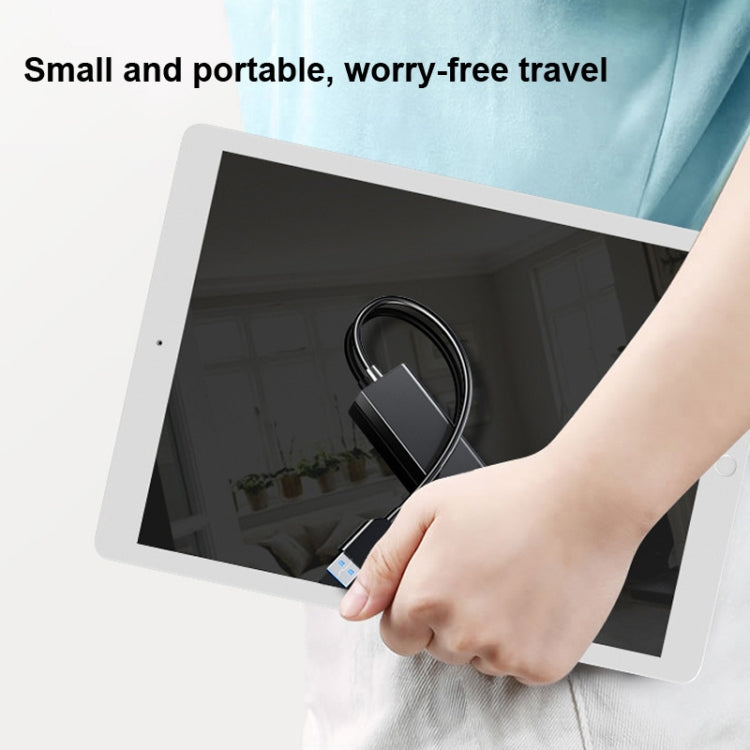 Convertitore HUB 4 porte USB 2.0, lunghezza cavo: 15 cm, stile:, Without Light Bar, With Light Bar Black, With Light Bar White