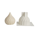 Stampo per candela fai-da-te a forma di testa di cipolla grande da 2 pezzi, DIY Candle Mold