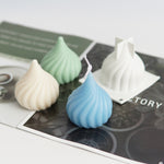 Stampo per candela fai-da-te a forma di testa di cipolla grande da 2 pezzi, DIY Candle Mold