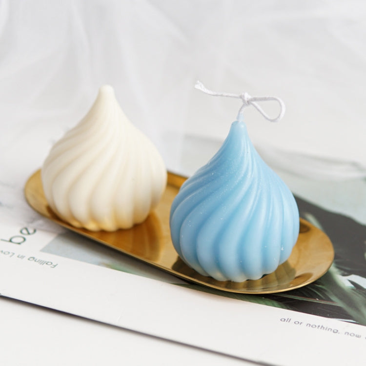 Stampo per candela fai-da-te a forma di testa di cipolla grande da 2 pezzi, DIY Candle Mold
