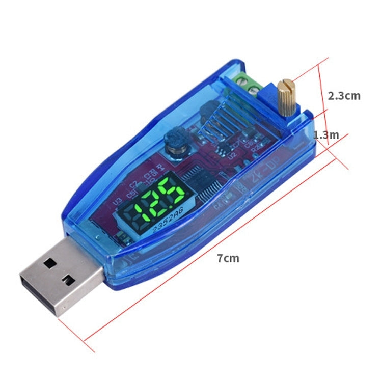 Modulo regolatore di alimentazione regolabile USB da 5 V a 1-24 V CC-CC, consegna casuale a colori, 5V To 1-24V