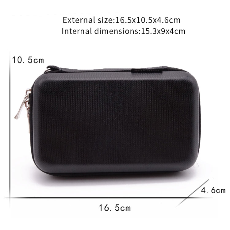 CHKJOK GH1805 EVA Mobile Hard Disk Borsa rigida anti-pressione, GH1805 Black, GH1805 Blue, GH1805 Red