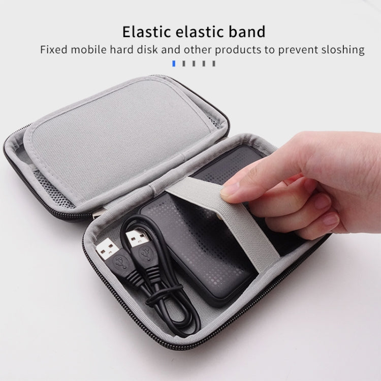CHKJOK GH1805 EVA Mobile Hard Disk Borsa rigida anti-pressione, GH1805 Black, GH1805 Blue, GH1805 Red