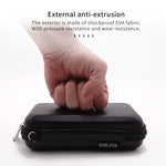 CHKJOK GH1805 EVA Mobile Hard Disk Borsa rigida anti-pressione, GH1805 Black, GH1805 Blue, GH1805 Red
