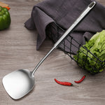 Utensile da cucina con manico cavo ispessito in acciaio inossidabile 304, stile:, Spatula, Soup Spoon, Slotted Spoon, Slotted Shovel