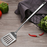 Utensile da cucina con manico cavo ispessito in acciaio inossidabile 304, stile:, Spatula, Soup Spoon, Slotted Spoon, Slotted Shovel
