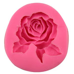 Stampo in silicone per sapone fatto a mano con fiore rosa grande da 2 pezzi, Big Rose Mold