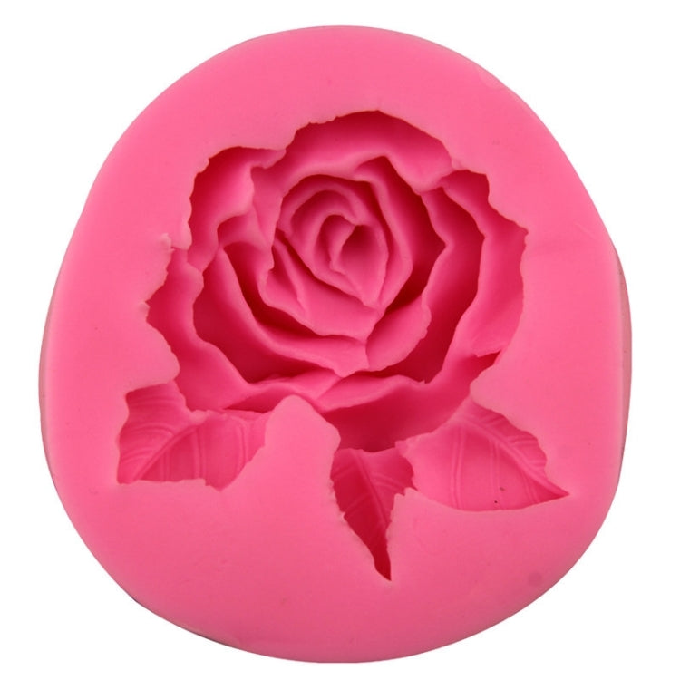 Stampo in silicone per sapone fatto a mano con fiore rosa grande da 2 pezzi, Big Rose Mold