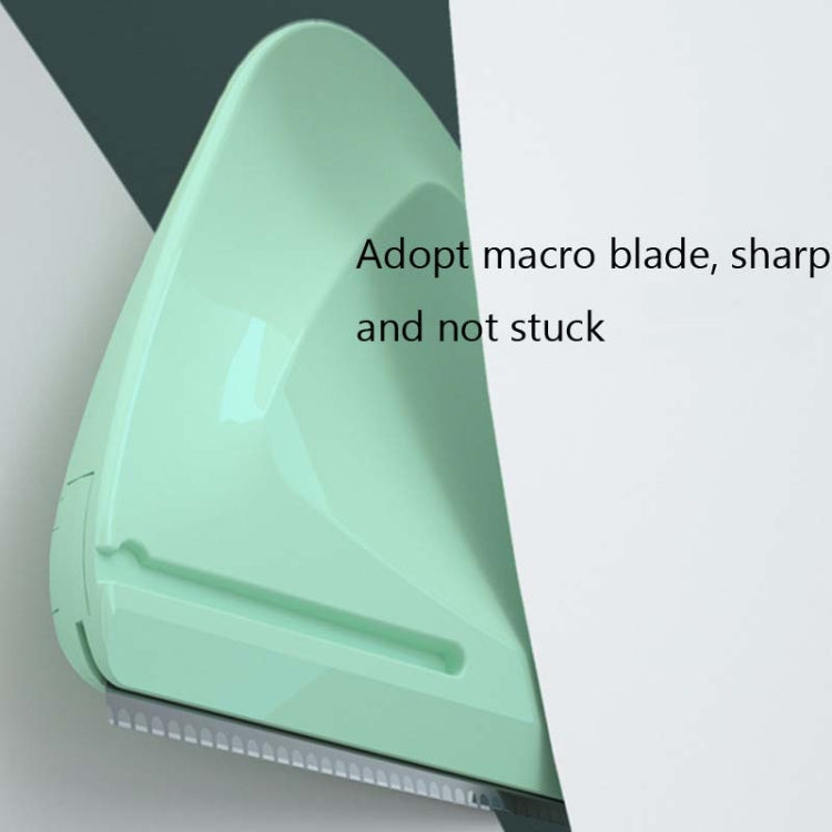 Tagliacapelli triangolare piccolo da 2 pz/scatola, 2 PCS Purple + Green