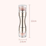 Pennello per trucco in metallo retrattile 4 in 1