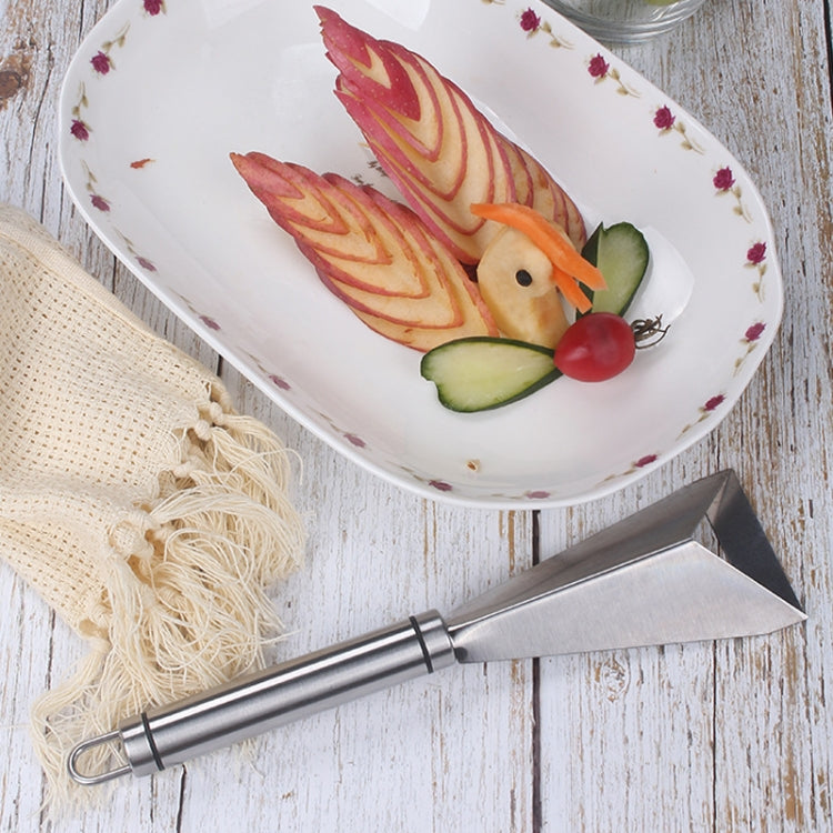 Set 2 tagliaverdure a forma di fiore in acciaio inox 24 cm