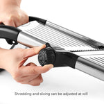 Affettatrice per patate a filo per grattugia per verdure in acciaio inossidabile C320S, Vegetable Grater
