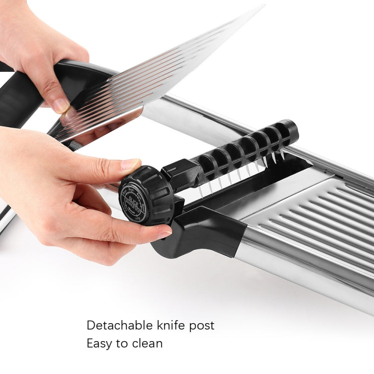 Affettatrice per patate a filo per grattugia per verdure in acciaio inossidabile C320S, Vegetable Grater