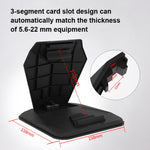Supporto per tablet per telefono antiriflesso per parasole per auto compatibile con telefoni con schermo pieghevole, DP-PHS586