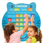 Borsa da appendere per calendario con testa di gatto, Cat Head Calendar