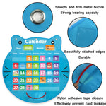 Borsa da appendere per calendario con testa di gatto, Cat Head Calendar