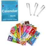 Borsa da appendere per calendario con testa di gatto, Cat Head Calendar