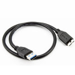 Cavo dati USB 3.0 maschio a micro USB HDD per HDD mobile esterno, lunghezza cavo: 1,8 m